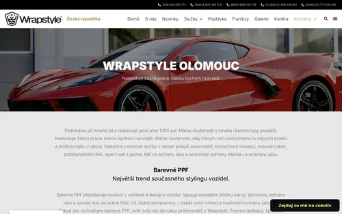 Web WrapStyle Olomouc