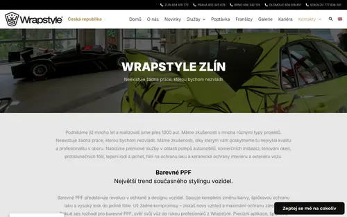 Web WrapStyle Zlín
